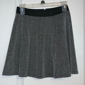 Divided imitation tweet skirt